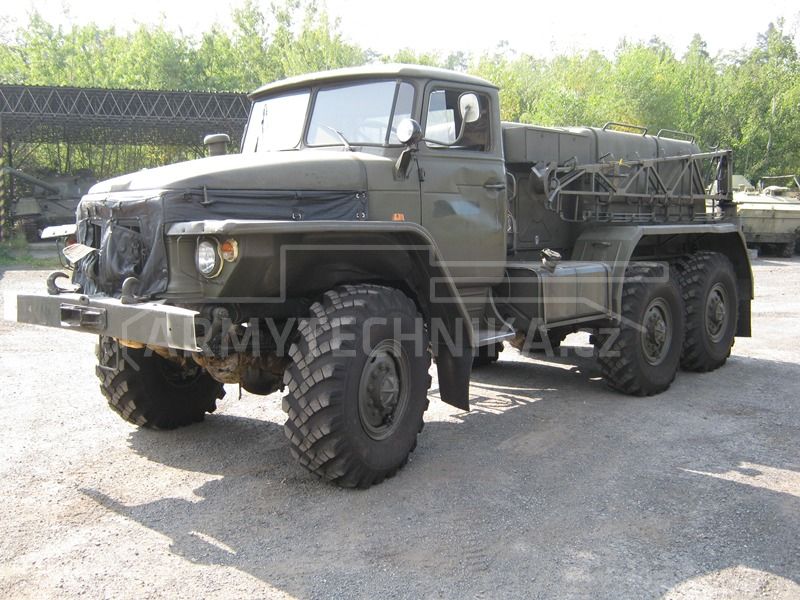 All-terrain medium truck Ural 375 APA 4G ground charging aircrafts generator