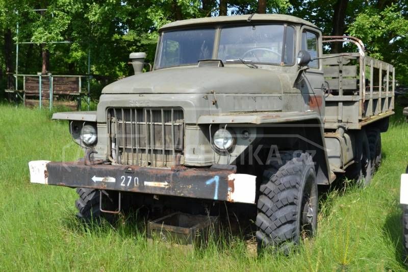 Ural 375 all-terrain flatbed truck for spare part