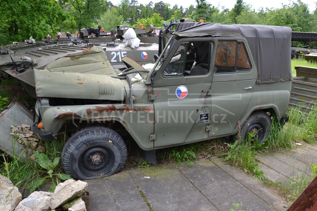 UAZ-469 vehicle for spare parts